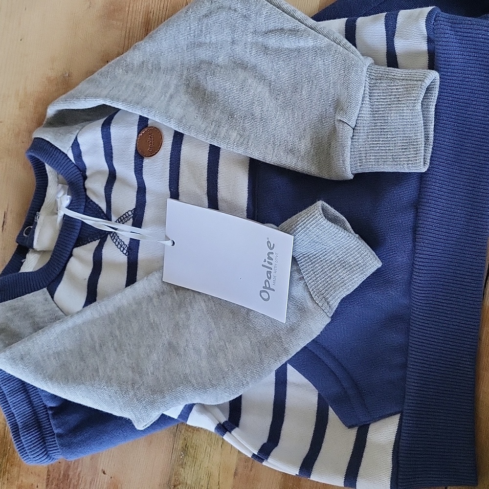 Infant boy sweat outfit